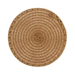 Tovaglietta All'americana Spiral In Juta Rotonda W935