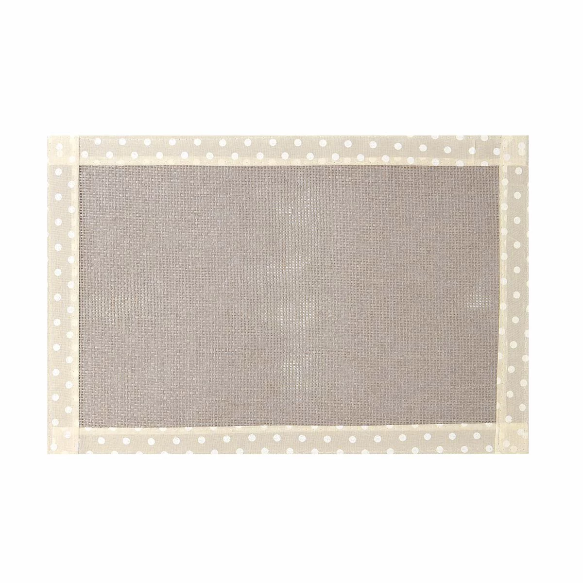 Tovaglietta Pois In Juta 35x40 Cm W701 - immagine 3