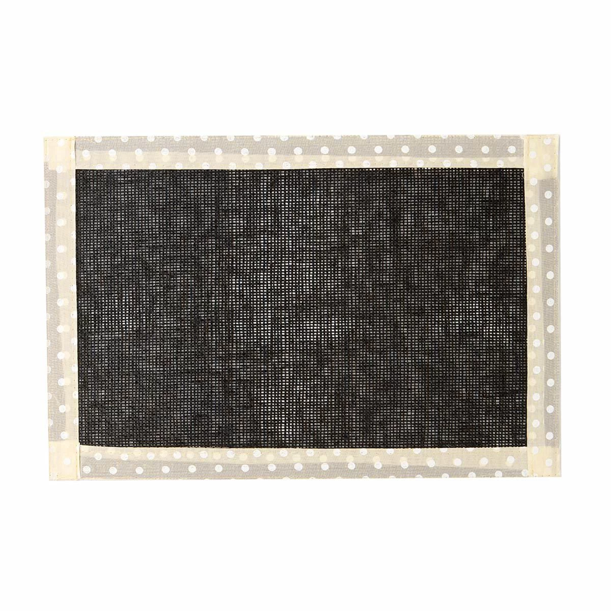 Tovaglietta Pois In Juta 35x40 Cm W701 - immagine 7