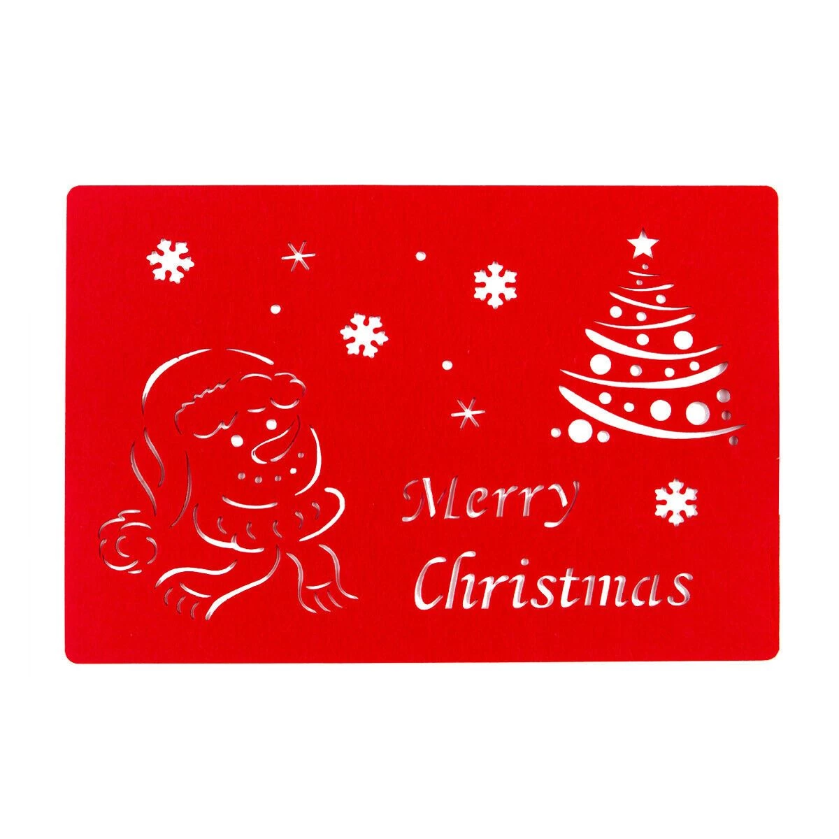 Tovaglietta Natalizia Christmas Intaglio In Feltro K706