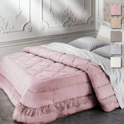 Trapunta Piumone Rubino Di Laura Biagiotti Con Pizzo Matrimoniale Z661