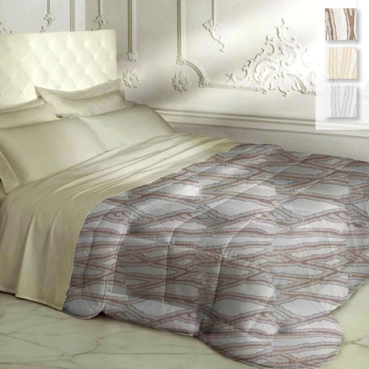 Trapunta Piumone Invernale Callisia Di Laura Biagiotti Jacquard Matrimoniale J781