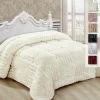 Trapunta Piumone Invernale Elegant In Ecopelliccia Per Letto Matrimoniale G847