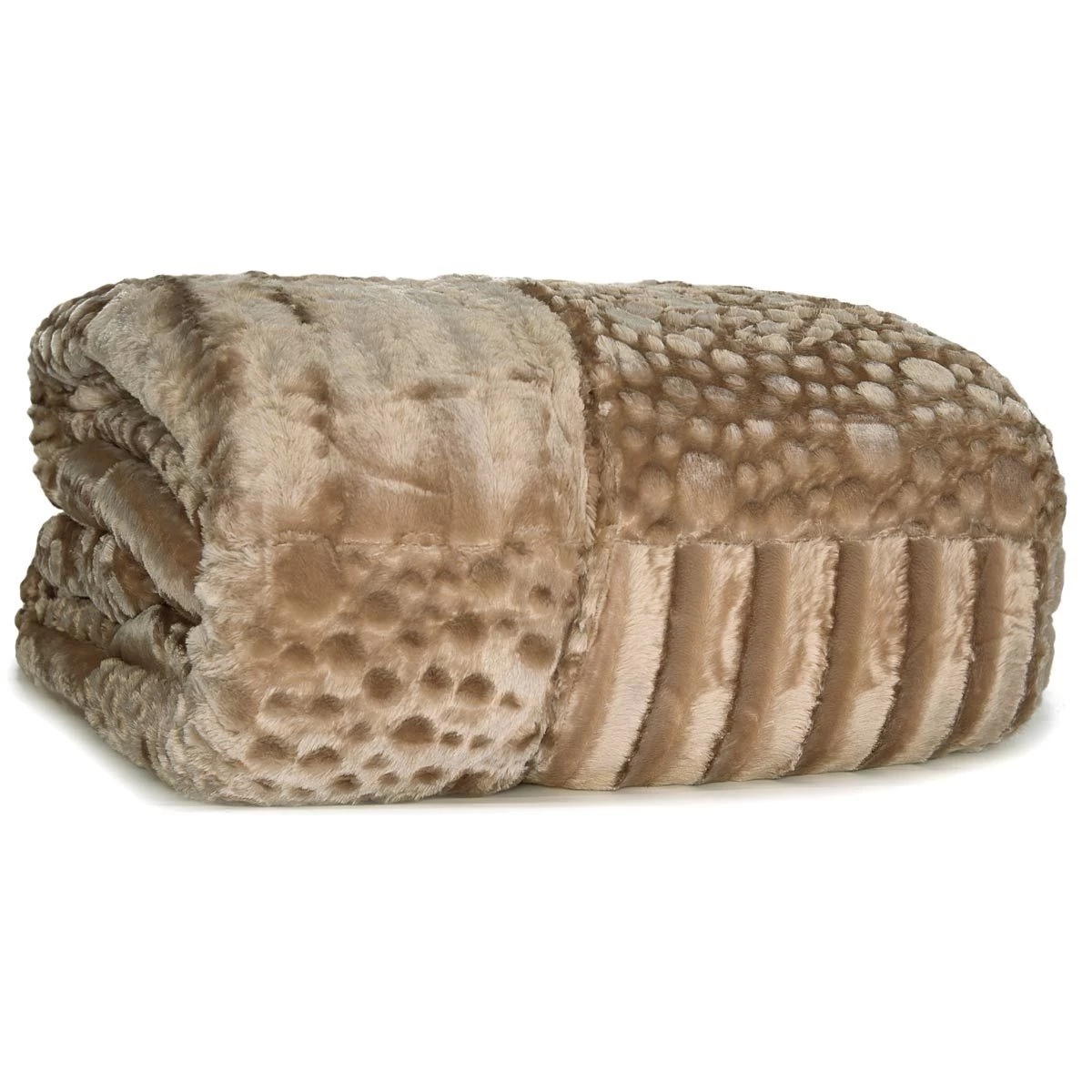 Trapunta Piumone Invernale Elegant In Ecopelliccia Per Letto Matrimoniale G847 - immagine 4