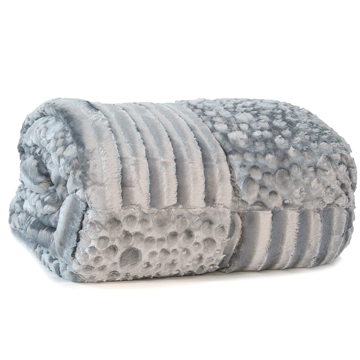 Trapunta Piumone Invernale Elegant In Ecopelliccia Per Letto Matrimoniale G847 - immagine 6