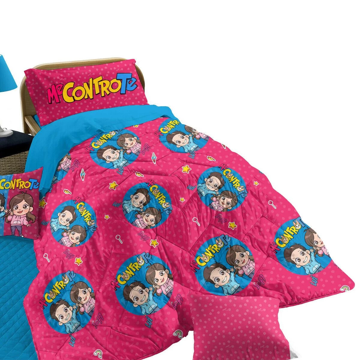 Trapunta Piumone Invernale Me Contro Te Puro Cotone - Dimensioni Varie Z678