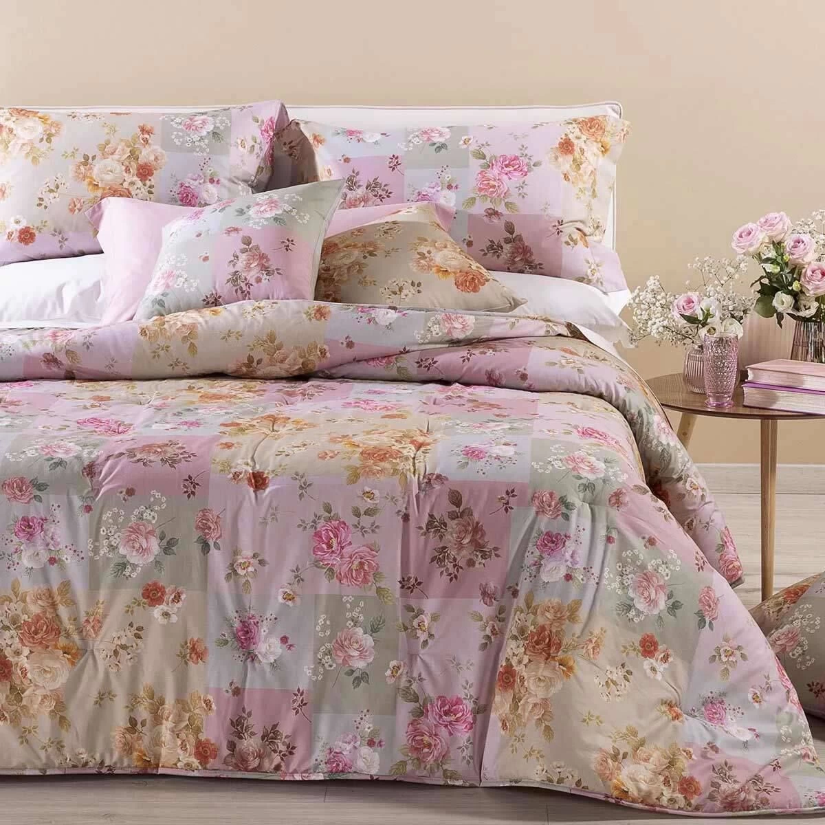 Trapunta Piumone Invernale Petit Garden Caleffi Digitale Matrimoniale J887