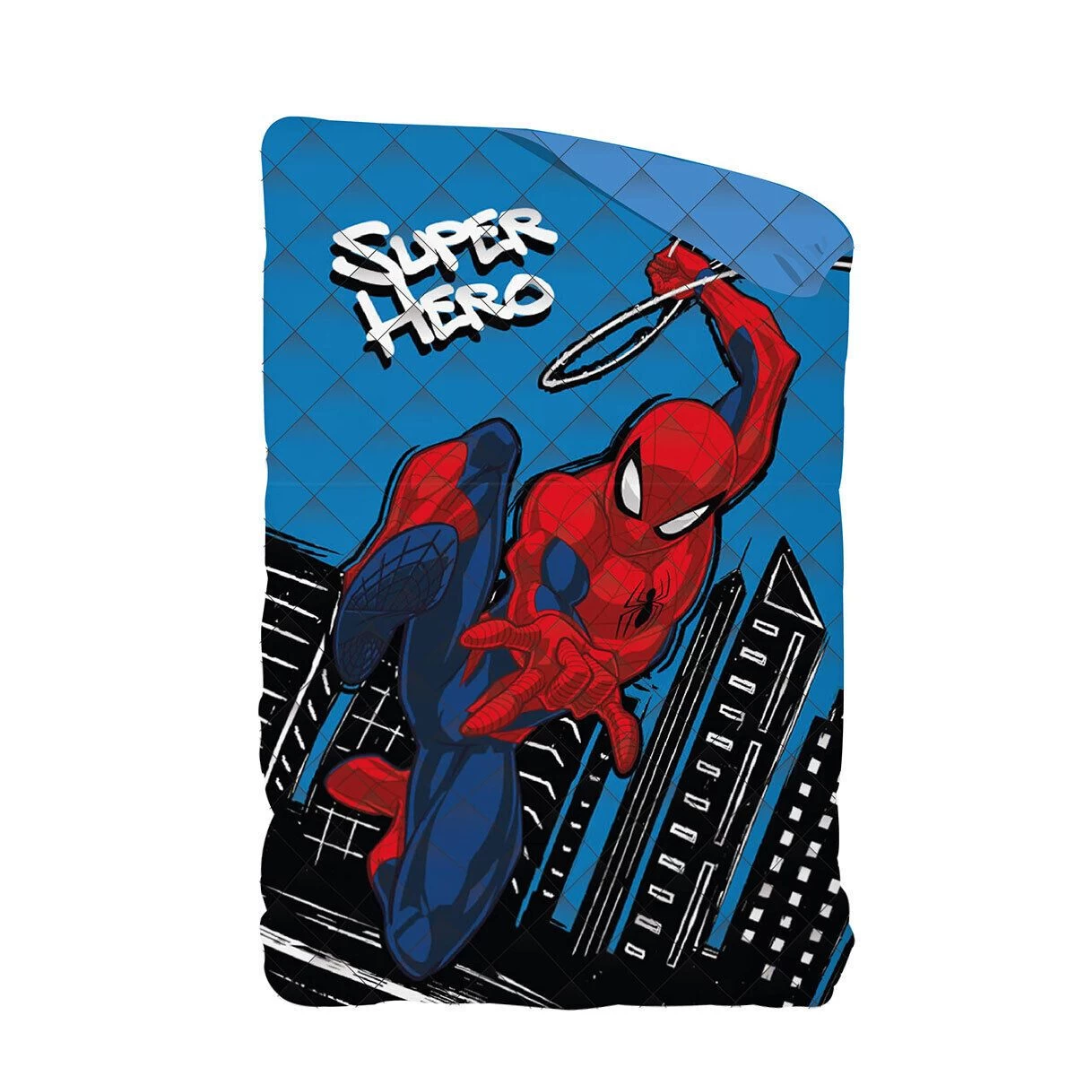 Trapunta Piumone Invernale Spiderman Marvel Per Letto Singolo J895