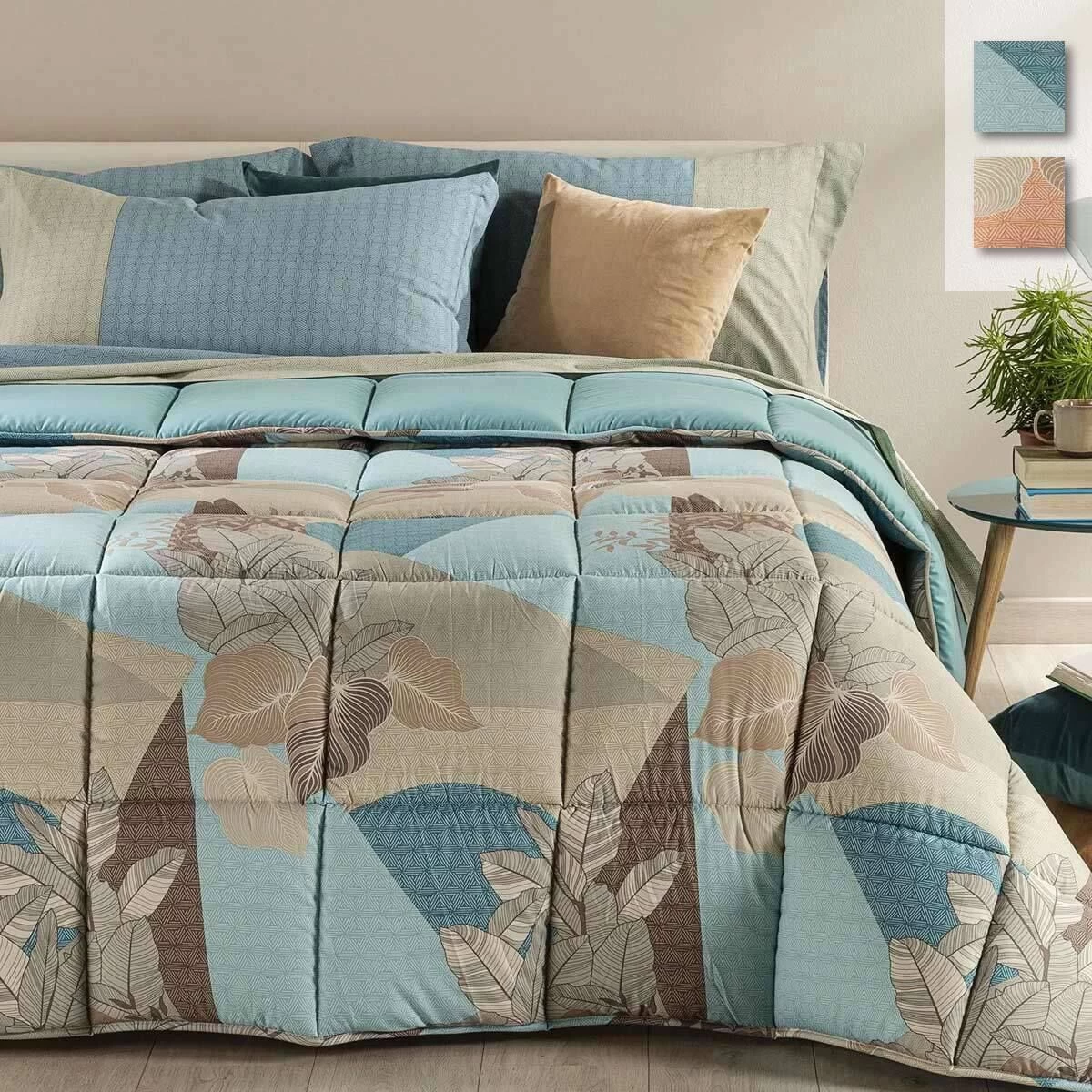 Trapunta Piumone Rick Di Caleffi In Microfibra Matrimoniale J892