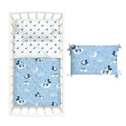Trapuntino Con Paracolpi Mickey Notte Di Stelle Disney Caleffi Lettino Baby Z653