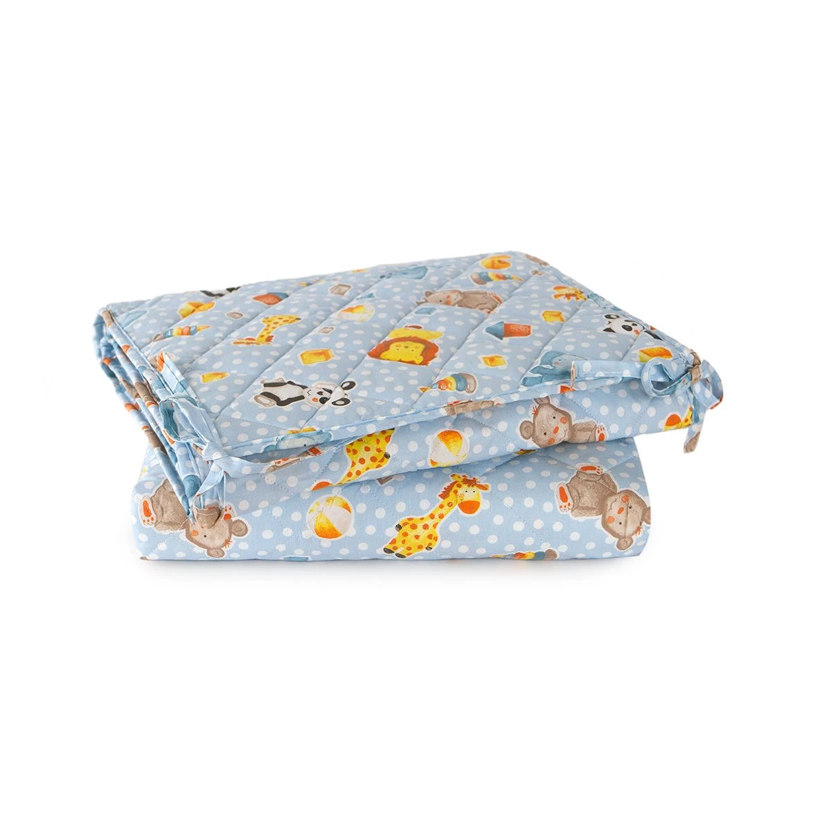 Trapuntino Karina Di Biancaluna Per Lettino Baby Con Paracolpi W932 - immagine 3