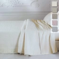 Trapuntino Benedetta Di Laura Biagiotti Con Pizzo Matrimoniale Due Piazze S247