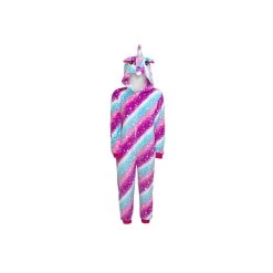 Pigiamone Intero Bambina Unicorno In Caldo Pile V022
