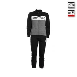 Pigiama Tuta Ragazzo Aperto Con Zip Umbro In Felpa UOS65037S W346