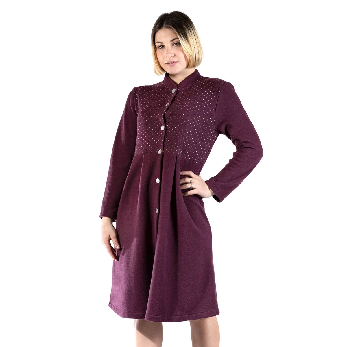 Vestaglia Donna Invernale Ginetta Di Toscana Lingerie J825 - immagine 4