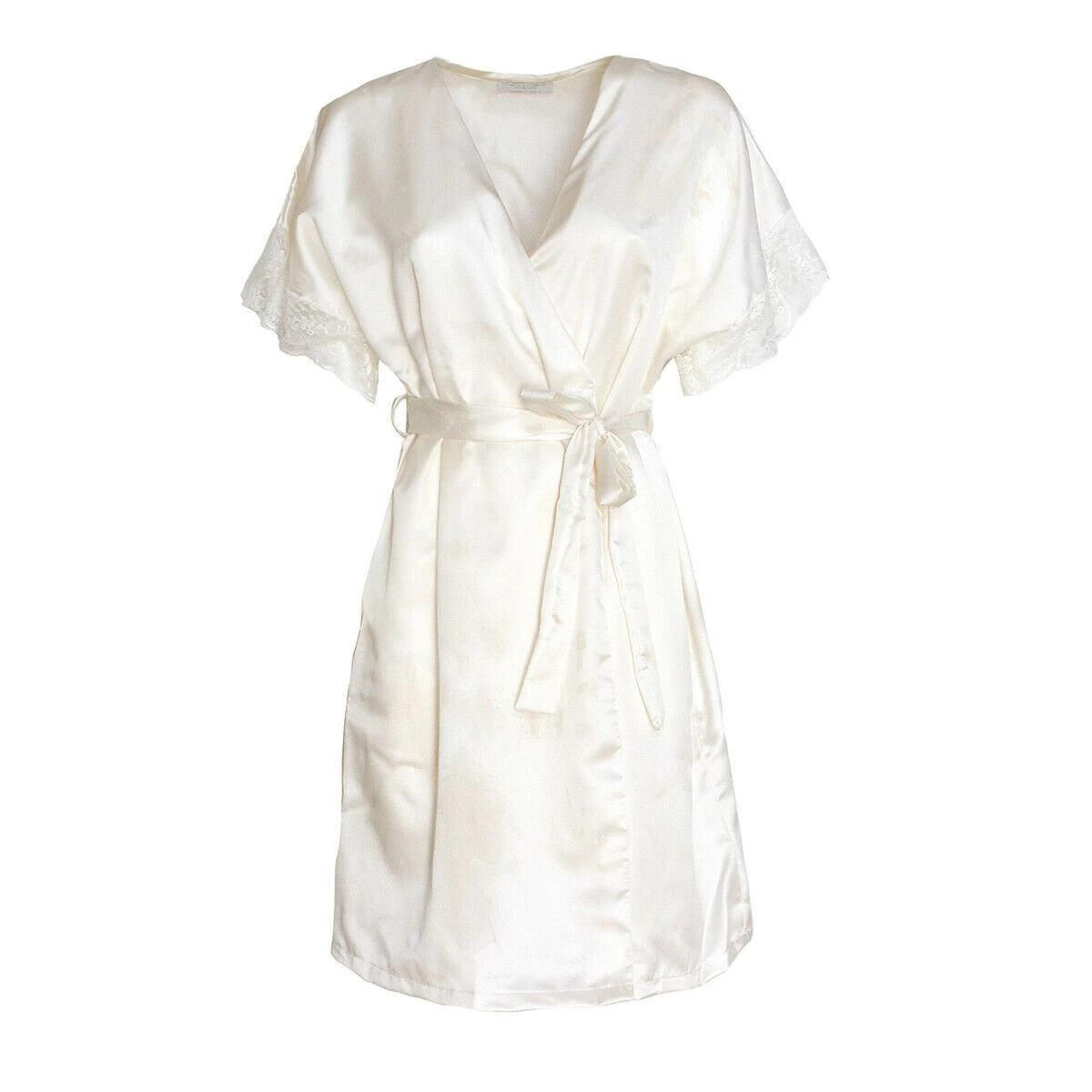 Vestaglia Donna Sposa Lavanda Di Toscana Lingerie In Raso Z383