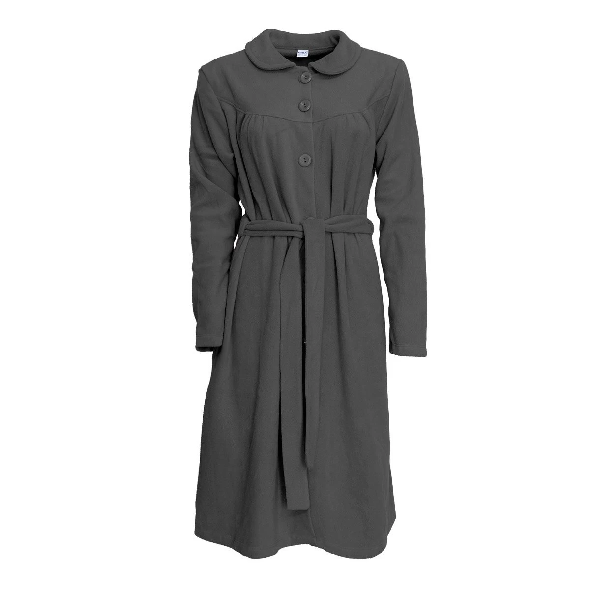 Vestaglia Da Donna In Pile Tinta Unita V854 T642 - immagine 4